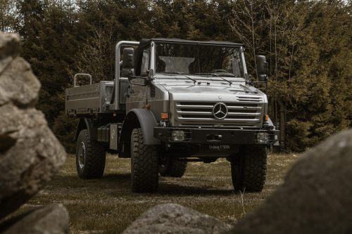 Mercedes Benz Daimler Truck Unimog U5000 Cabrio Hellgeth